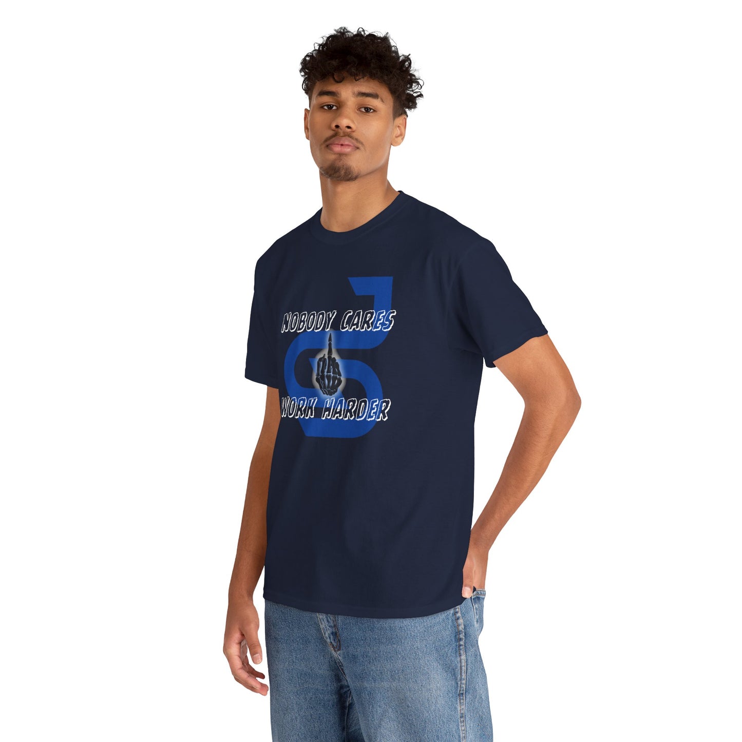 Graphic Tee - Nobody Cares, Work Harder