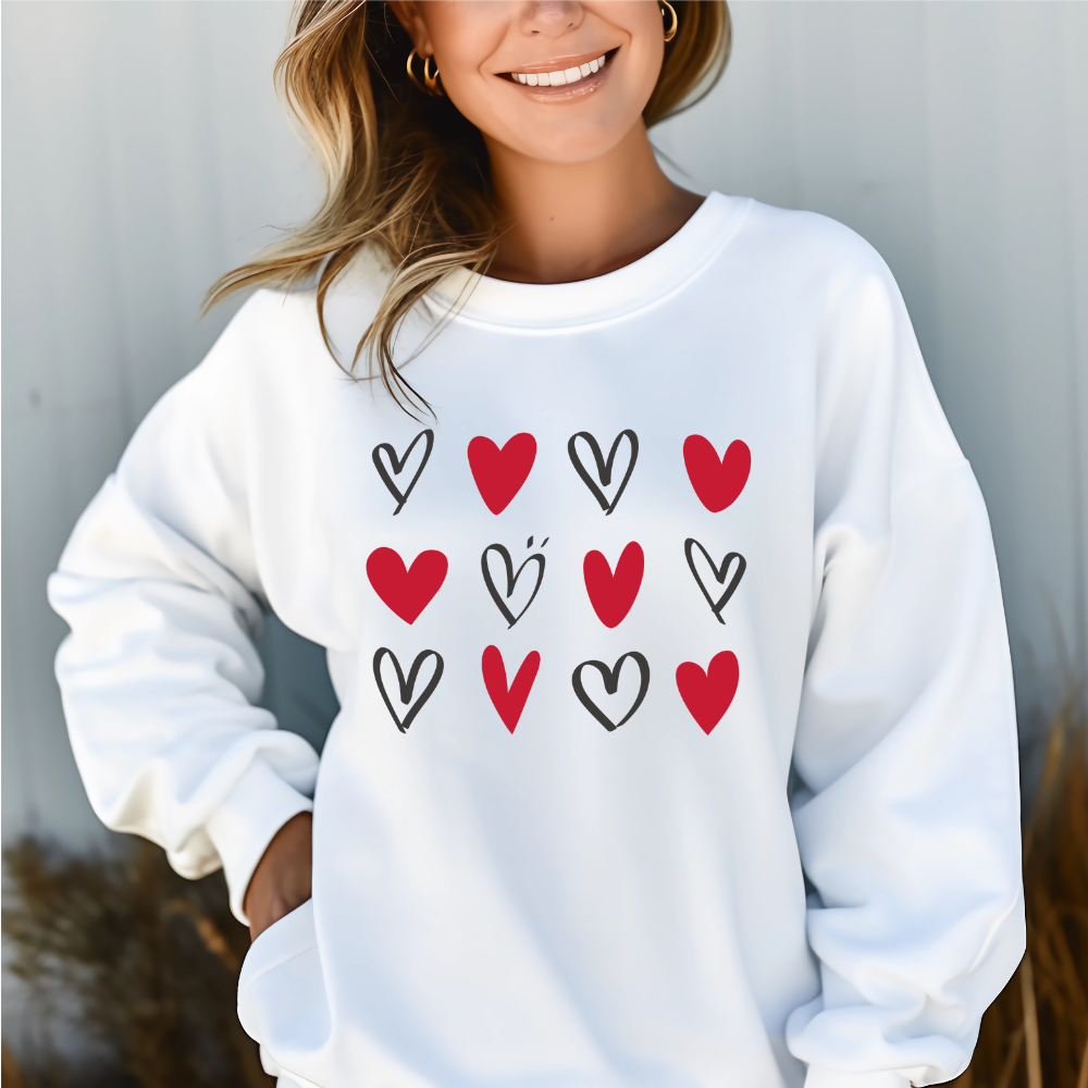 Adult Hearts | Pullover | Gildan Heavy 50/50 Blend