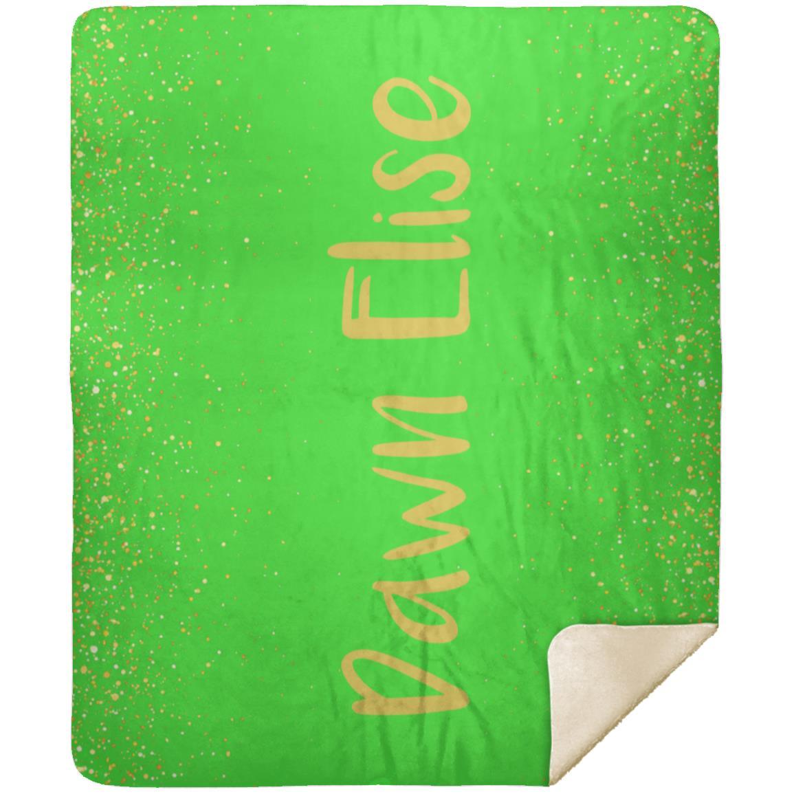 Personalized Sparkle Throw Blanket | Birthday | Graduation | Gift for Her | 50in x 60in