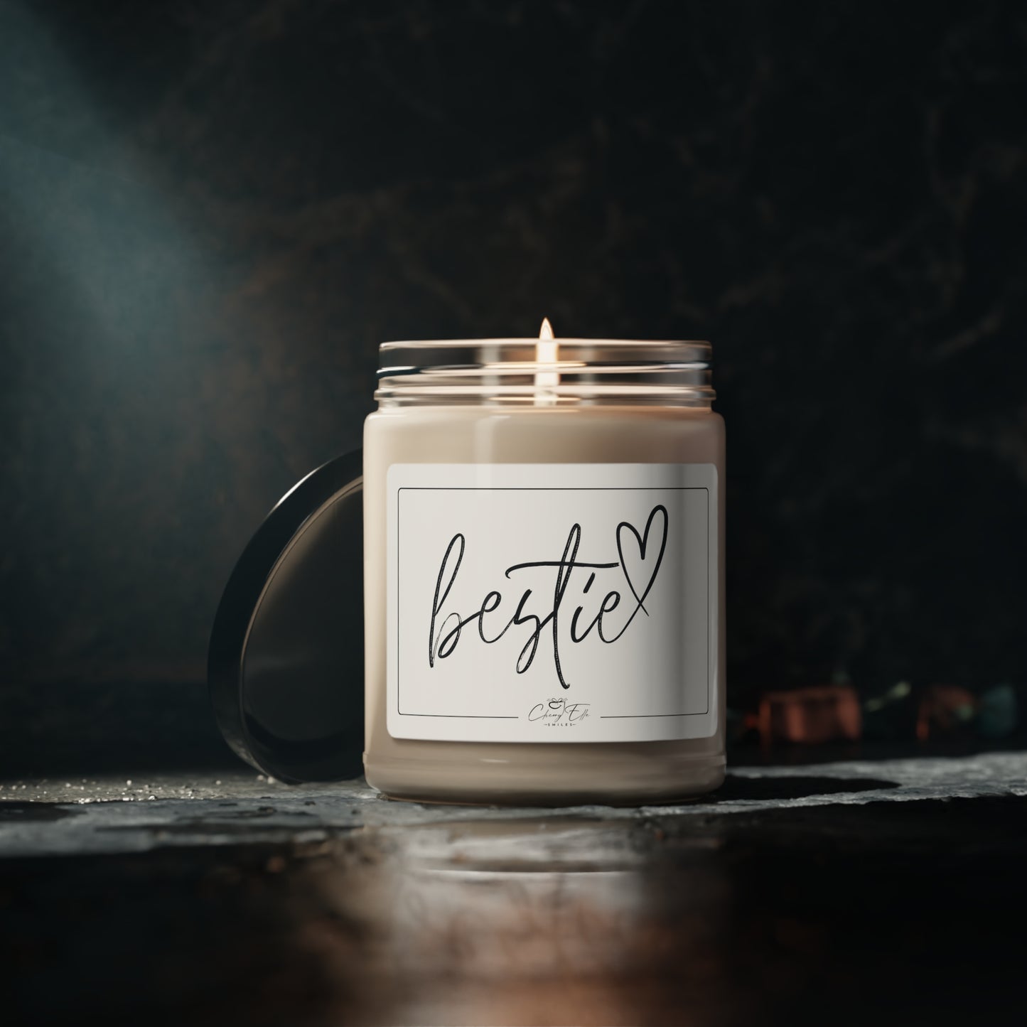 Bestie | Valentine's Day Gift | Galentine's Day | Girlfriends | Scented Soy Candle, 9oz |