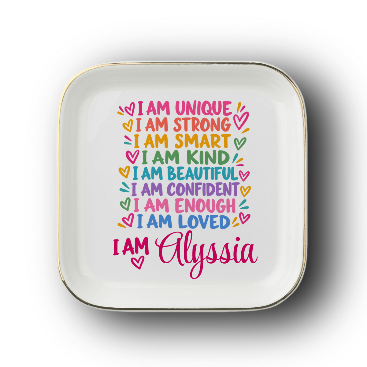 You Are More Than Enough | Personalized | Jewelry Dish