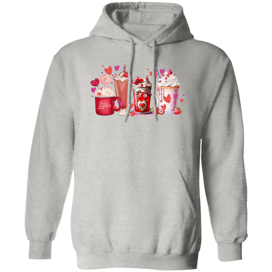 Adult Unisex Sweet Drinks Hoodies | Sweatshirts | Valentine's Day | Coffee Lovers | Gildan Heavy 50/50 Blend
