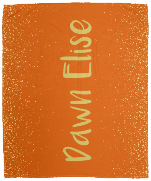 Personalized Sparkle Throw Blanket | Birthday | Graduation | Gift for Her | 50in x 60in