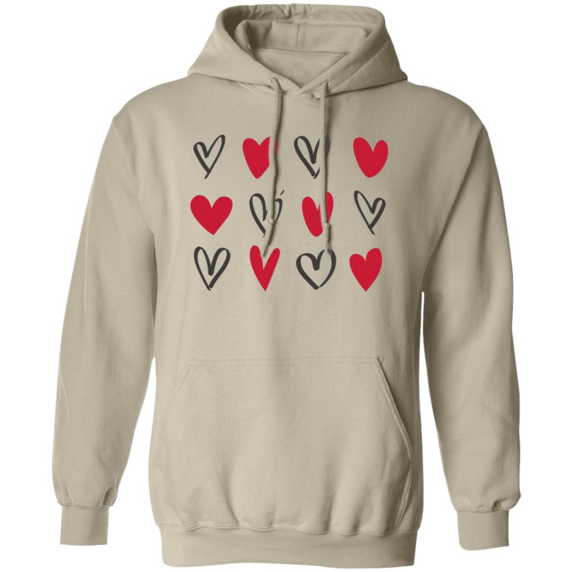 Adult Hearts | Pullover | Gildan Heavy 50/50 Blend