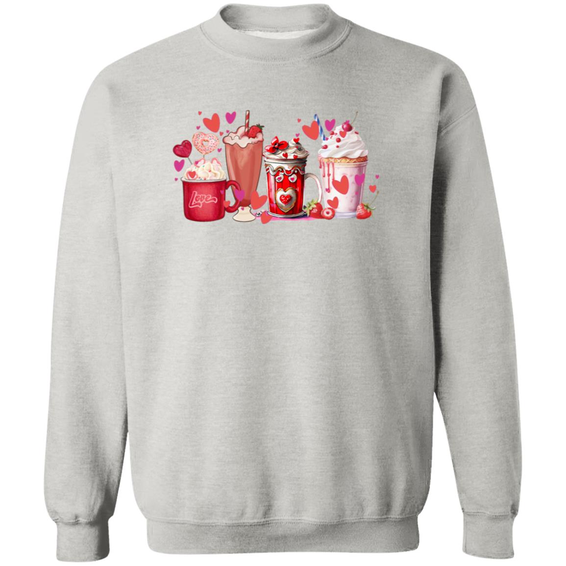 Adult Unisex Sweet Drinks Hoodies | Sweatshirts | Valentine's Day | Coffee Lovers | Gildan Heavy 50/50 Blend