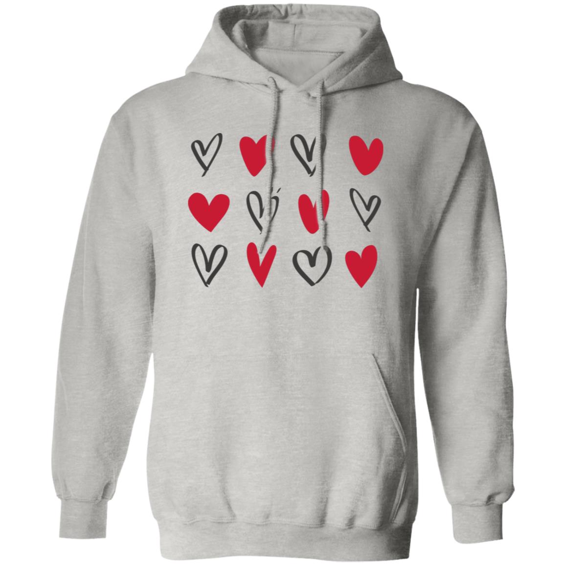Adult Hearts | Pullover | Gildan Heavy 50/50 Blend