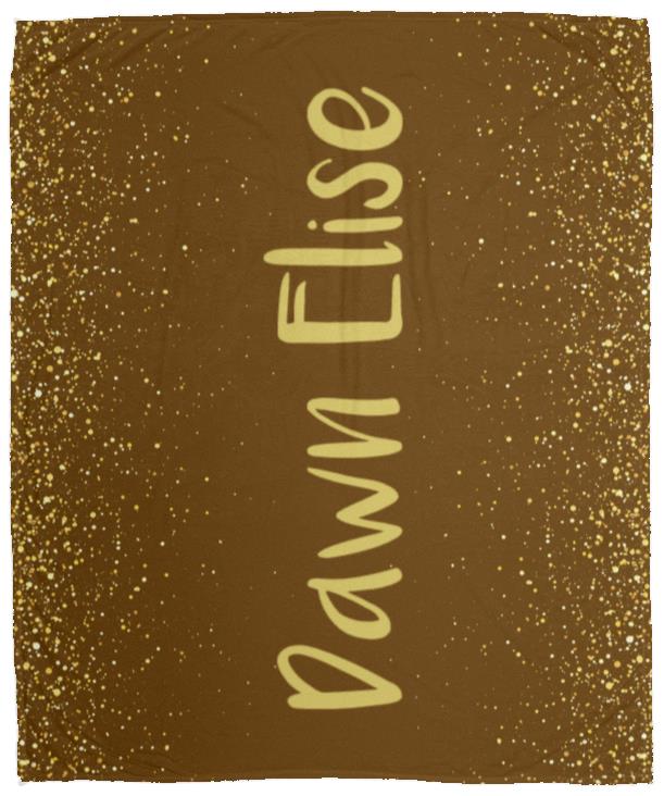 Personalized Sparkle Throw Blanket | Birthday | Graduation | Gift for Her | 50in x 60in