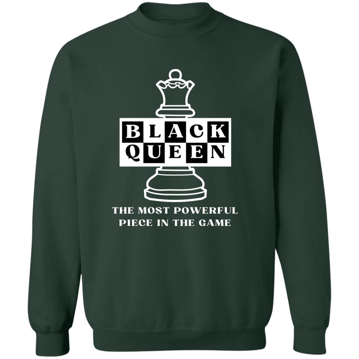 Black Queen | Most Powerful Piece | Hoodie | Sweatshirt | Adult Gildan Heavy 50/50 Blend