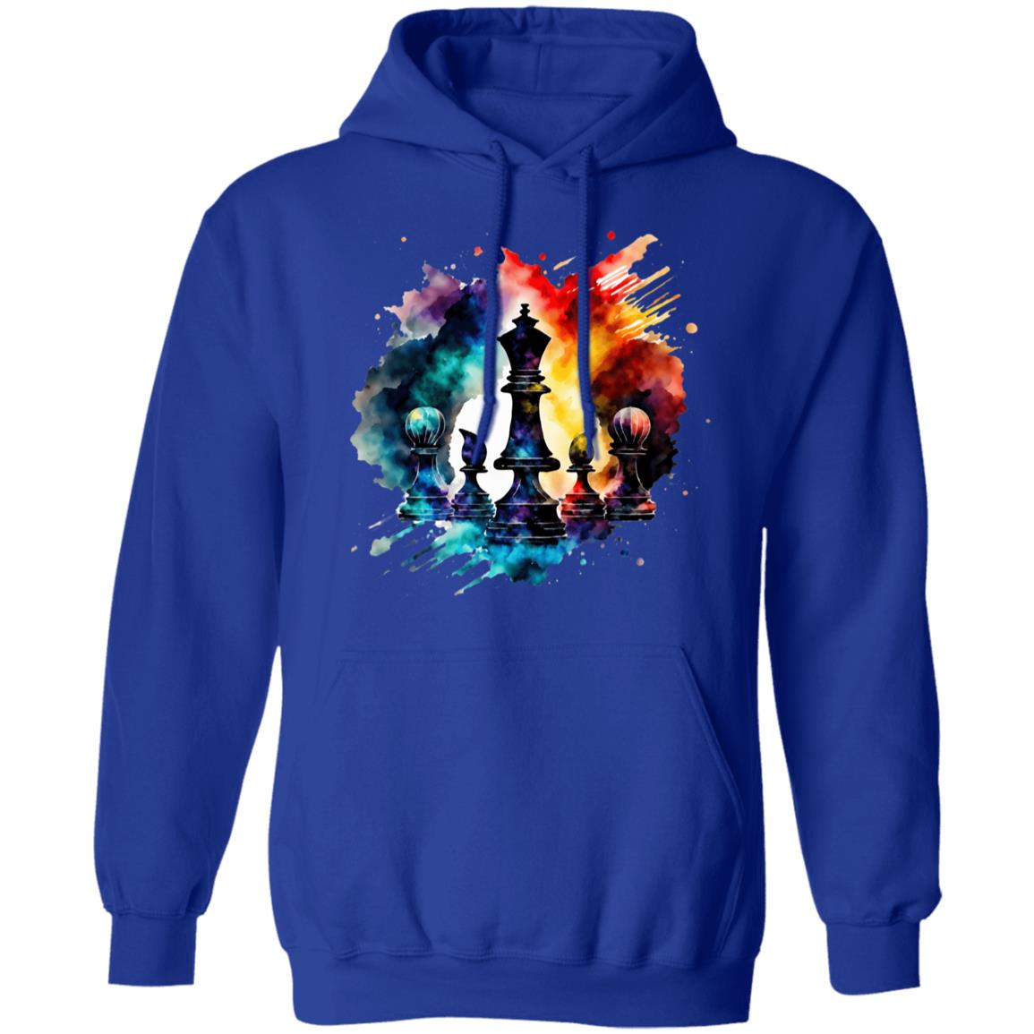 Black Queen Love | Most Powerful Piece | Graphic Chess Lover | Hoodie | Adult Heavy Gildan 50/50 Blend