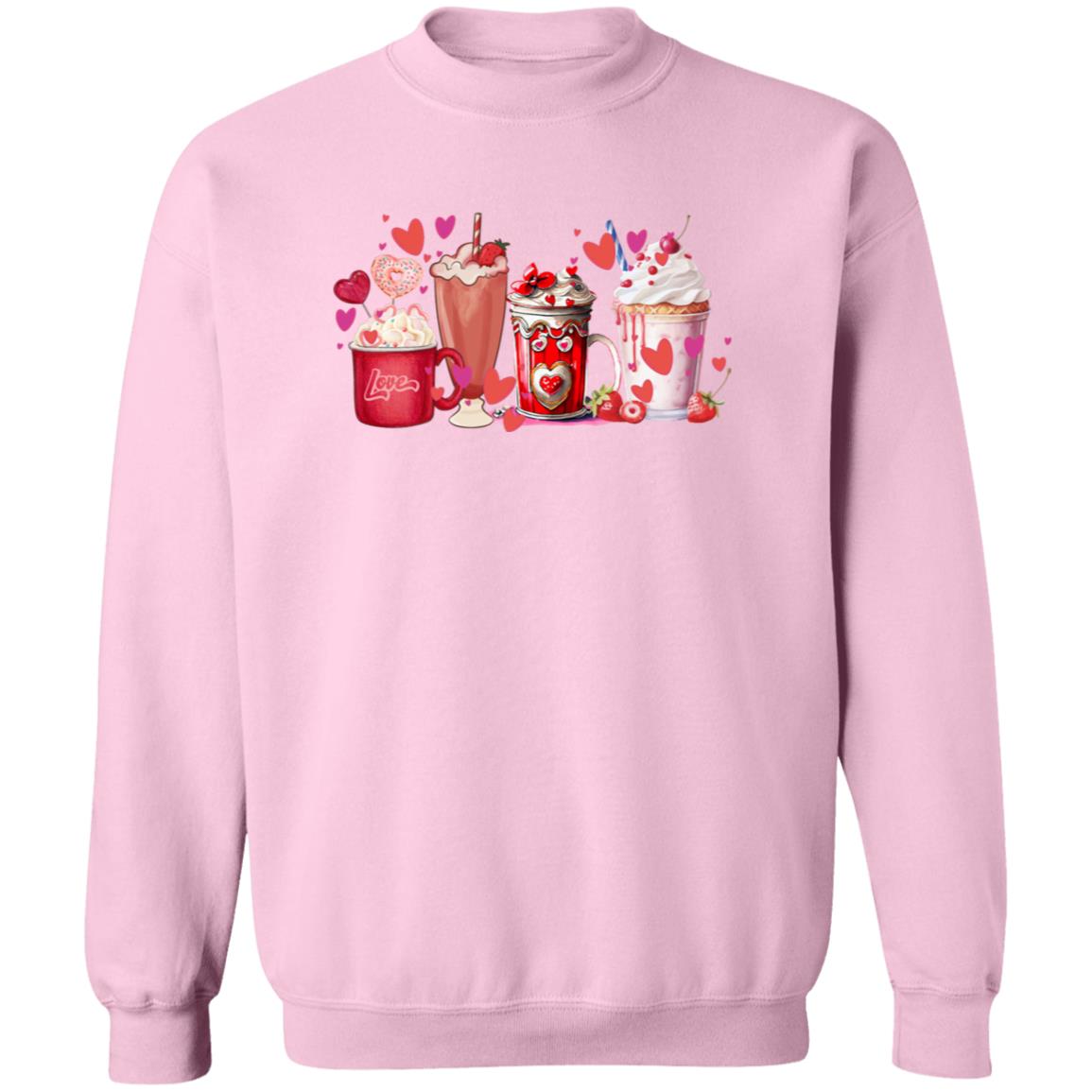 Adult Unisex Sweet Drinks Hoodies | Sweatshirts | Valentine's Day | Coffee Lovers | Gildan Heavy 50/50 Blend