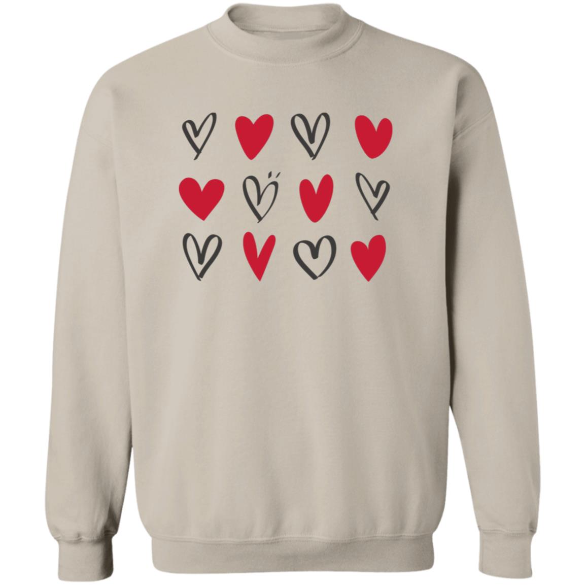 Adult Hearts | Pullover | Gildan Heavy 50/50 Blend