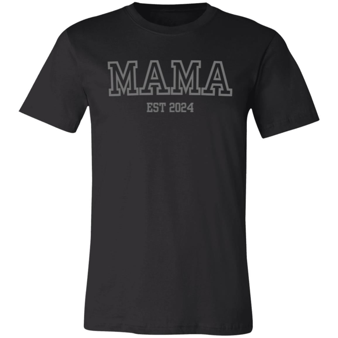 MAMA | Custom Date | Mother's Day | Birthday Gift | Bella Cotton T Shirt