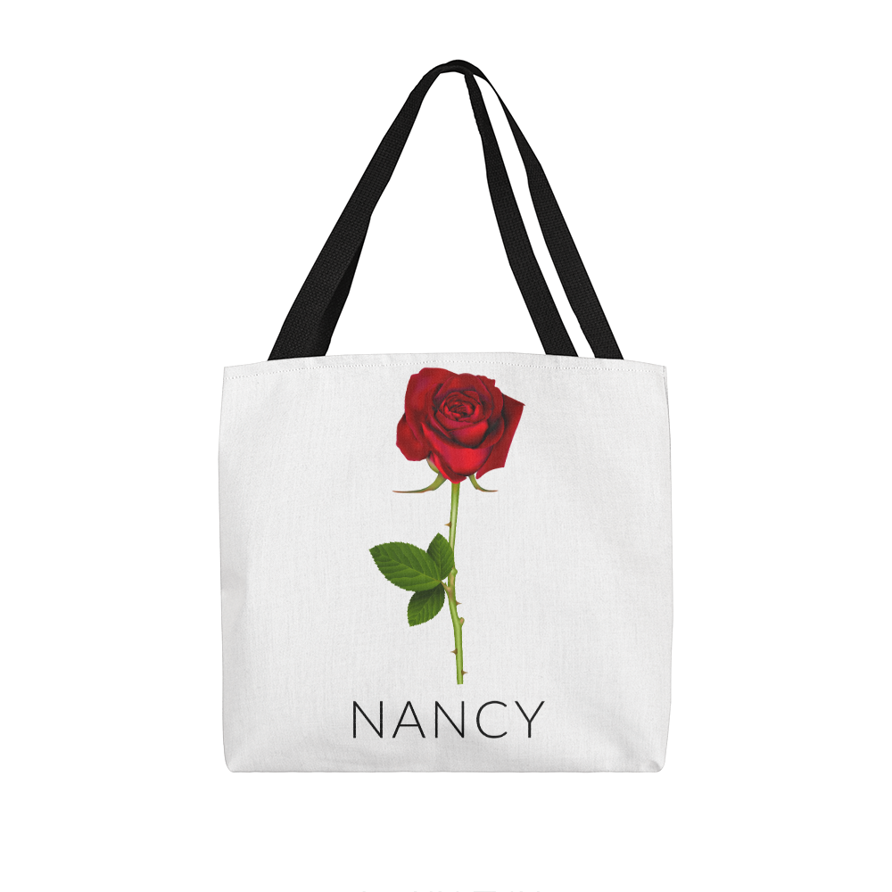 Personalized Birth Flower Classic Tote Bag