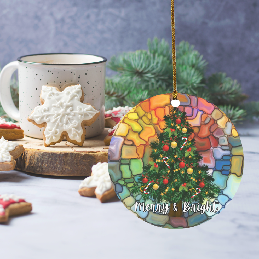 Merry & Bright Ornament