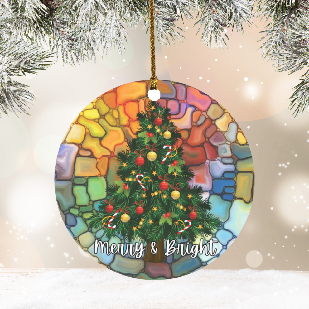 Merry & Bright Ornament