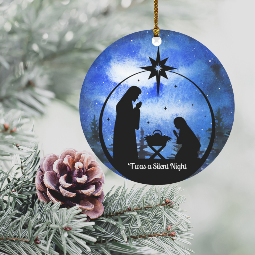 Silent Night Ornament