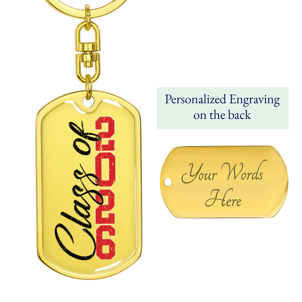 Senior Class of 2026 Keychain | Personalized