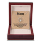 Mom I Love You | Always Remember | Birthday | Mother's Day | Forever Love Necklace