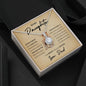 Daughter - Proud Father -Eternal Hope Necklace