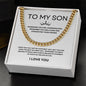 Son - You Are a King - Cuban Link Chain