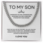 Son - You Are a King - Cuban Link Chain