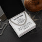 Son - Brave Strong Smart - I Love You - To Son From Dad - Cuban Link Chain