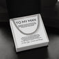 My Man - Fate Choice Love Forever - Cuban Link Chain