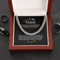 My Man My King - Straighten Your Crown - Fate Brought Us Together - Cuban Link Chain
