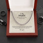 My Man - Sands of Time - Cuban Link Chain