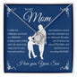 To My Mom | From Son | Gifts for Mom | Love Knot Necklace