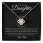 Daughter - From Dad - Last Breath - Necklace
