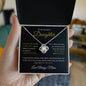 Daughter - Never Forget (2-Tone) - Brave Bold Beautiful - Necklace