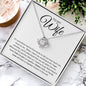 Wife - Fate Choice Love - Love Knot Necklace