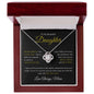 Daughter - Never Forget (2-Tone) - Brave Bold Beautiful - Necklace