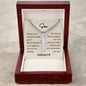 Son - Joshua 1:9 - Cross Necklace