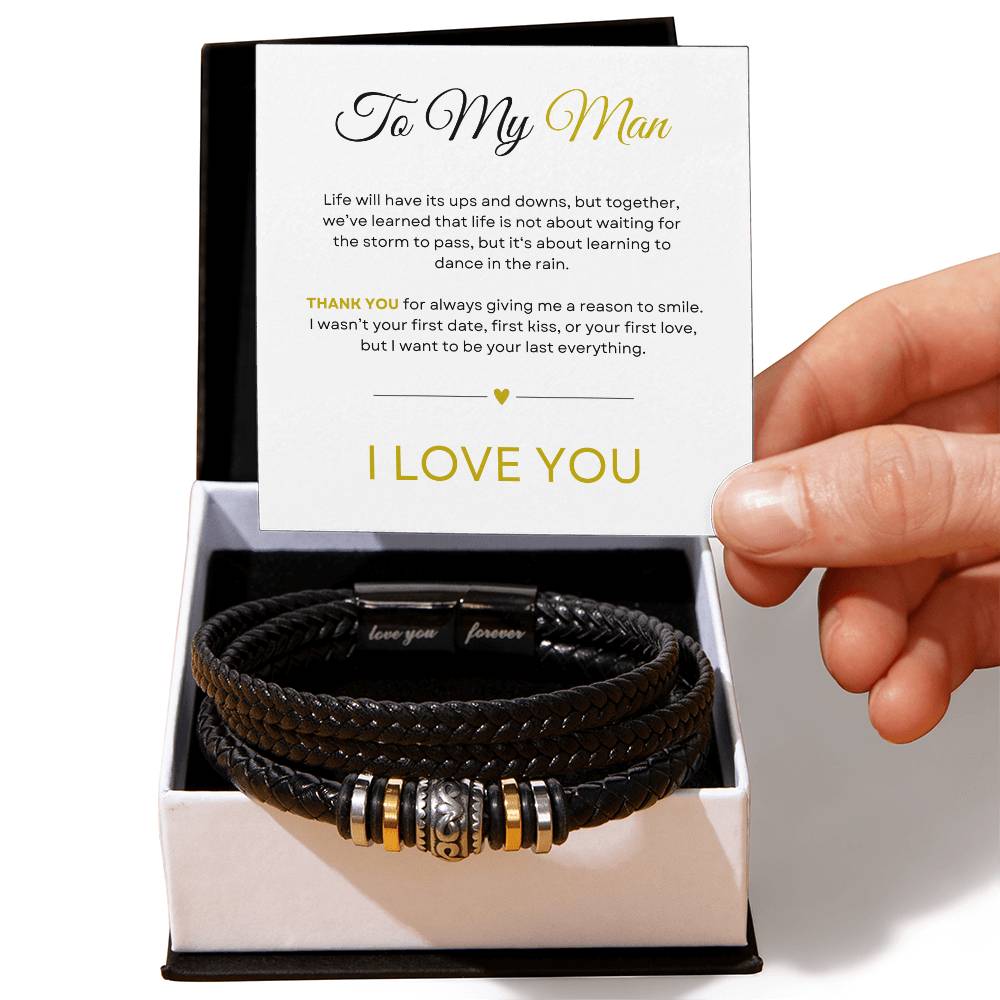 My Man | Dance in the Rain | Love You Forever Bracelet