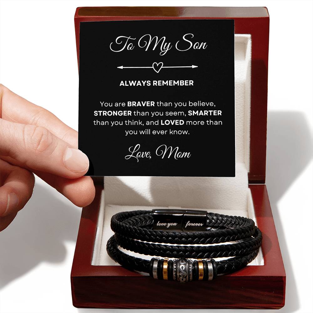 Son - Always Remember - I Love You - Bracelet