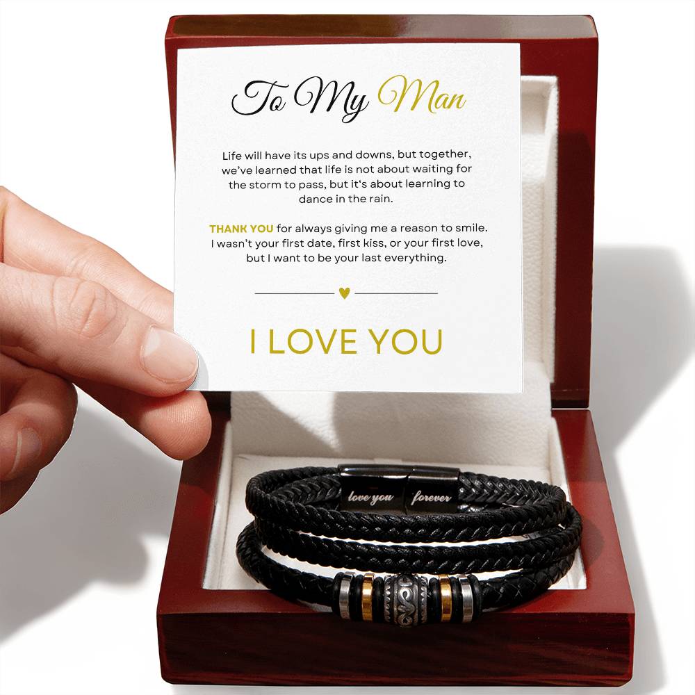 My Man | Dance in the Rain | Love You Forever Bracelet