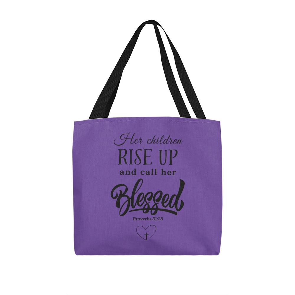 Her Children Call Her Blessed | Proverbs 31 | For Her | Canvas Tote