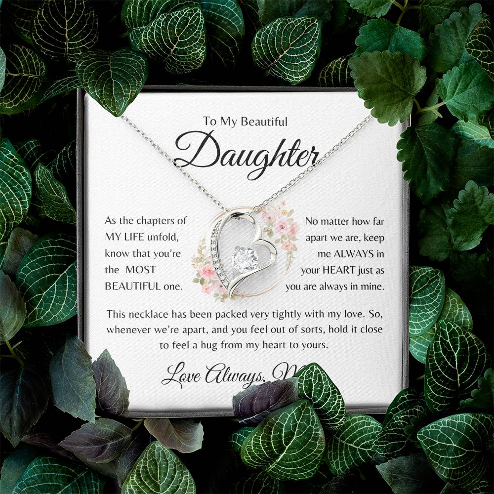 Beautiful Daughter | Always in Your Heart | Forever Love Mom