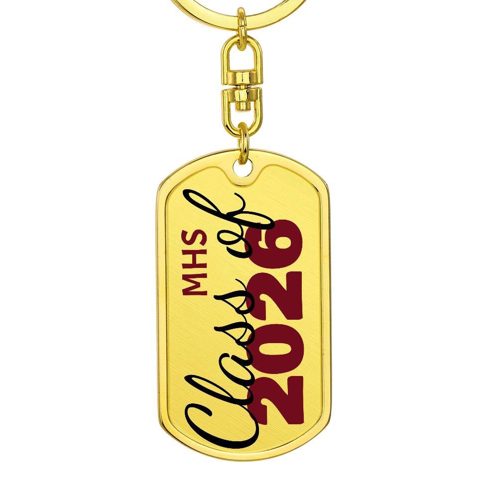 Class of [YEAR] | Personalized | Keychain