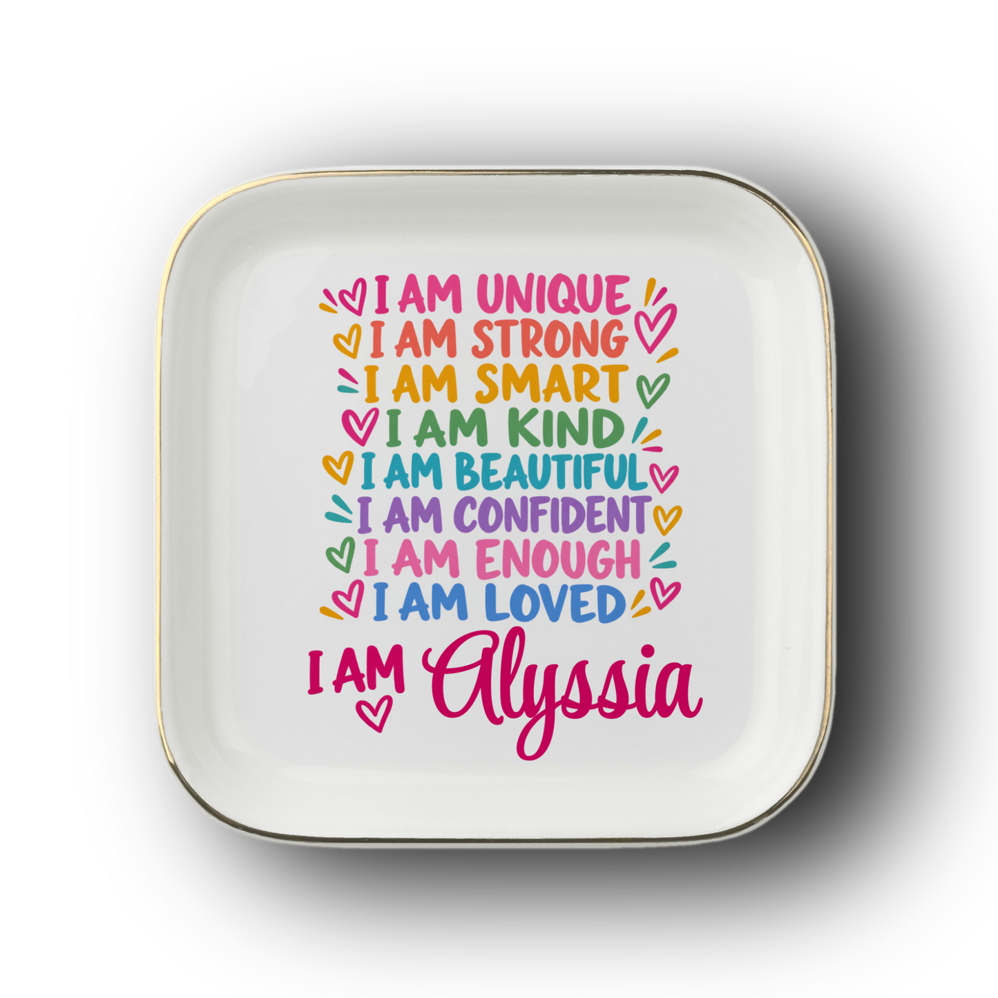 You Are More Than Enough | Personalized | Jewelry Dish