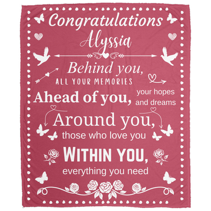 You Have Everything You Need | Personalized | Throw Blanket