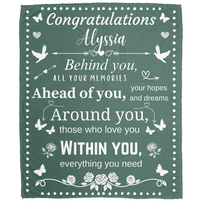 You Have Everything You Need | Personalized | Throw Blanket