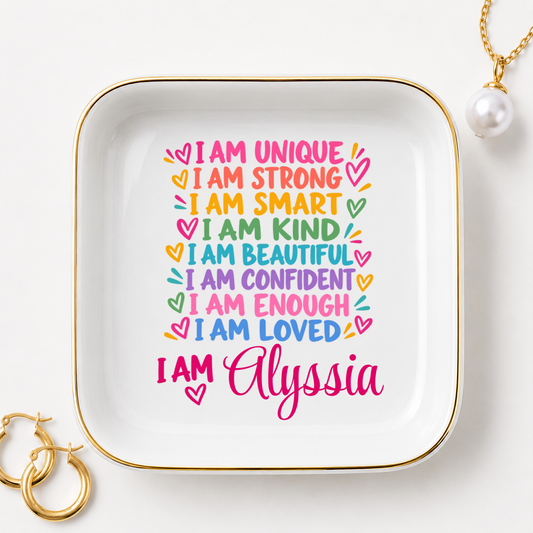 You Are More Than Enough | Personalized | Jewelry Dish