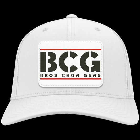 BCG Patch Hat Light