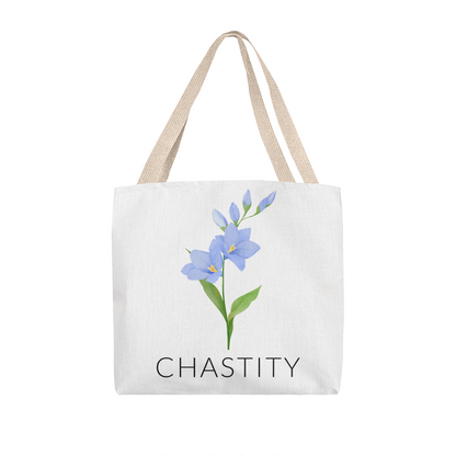 Personalized Birth Flower Classic Tote Bag