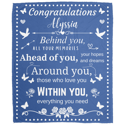 You Have Everything You Need | Personalized | Throw Blanket