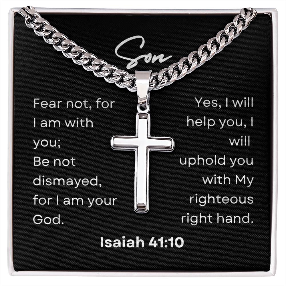 Son, Fear Not | Artisan Cross Necklace
