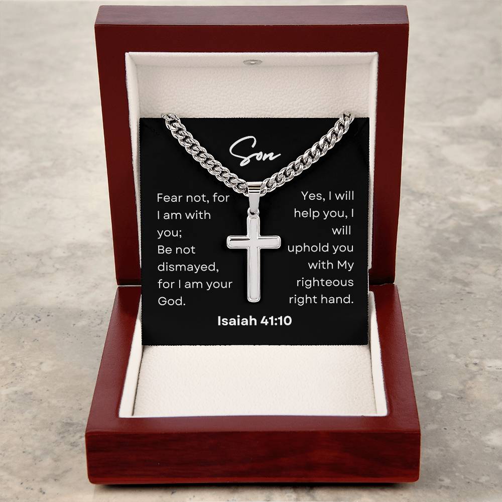 Son, Fear Not | Artisan Cross Necklace
